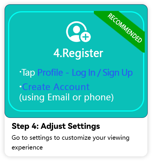 Step 4: Adjust settings for South Africa